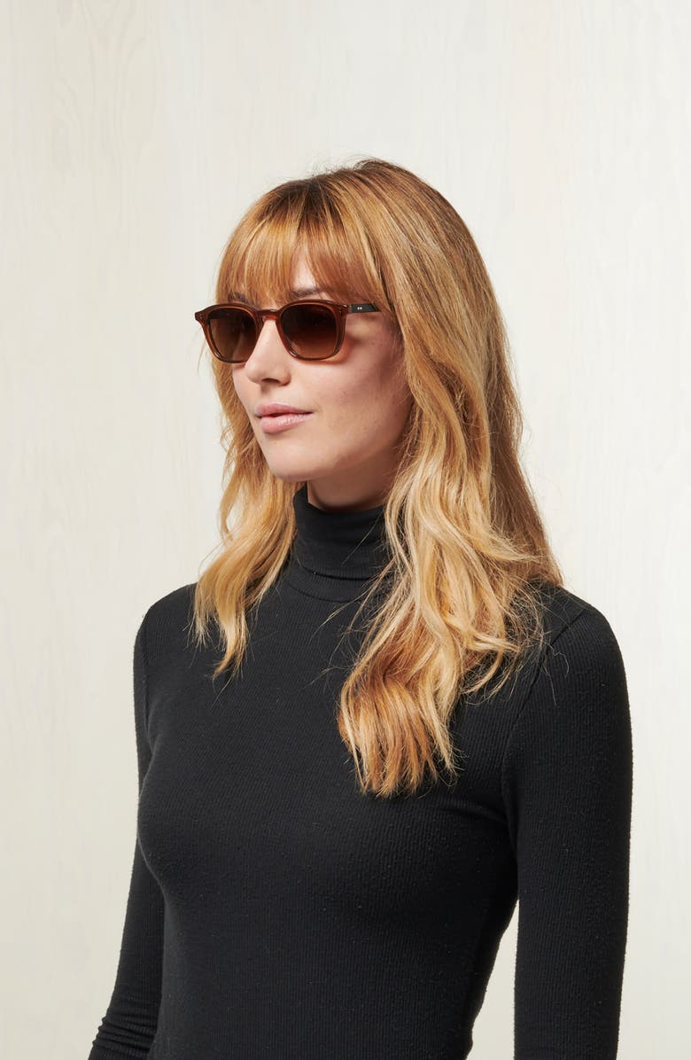 SALT. Quinn 50mm Polarized Sunglasses, Alternate, color,