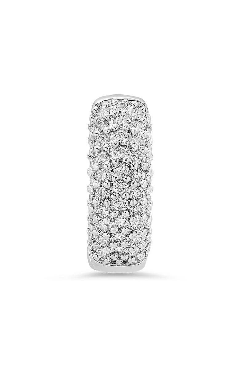 HMY JEWELRY Simulated Diamond Ear Cuff, Main, color,