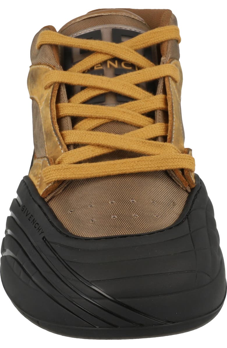 Givenchy Suede Trim Mid Top Sneaker, Alternate, color, Brown/ Beige