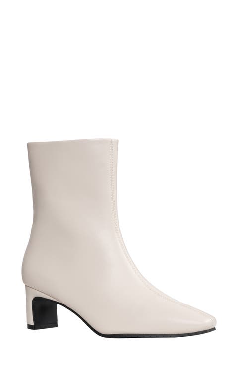 Larsa Faux Leather Ankle Boot