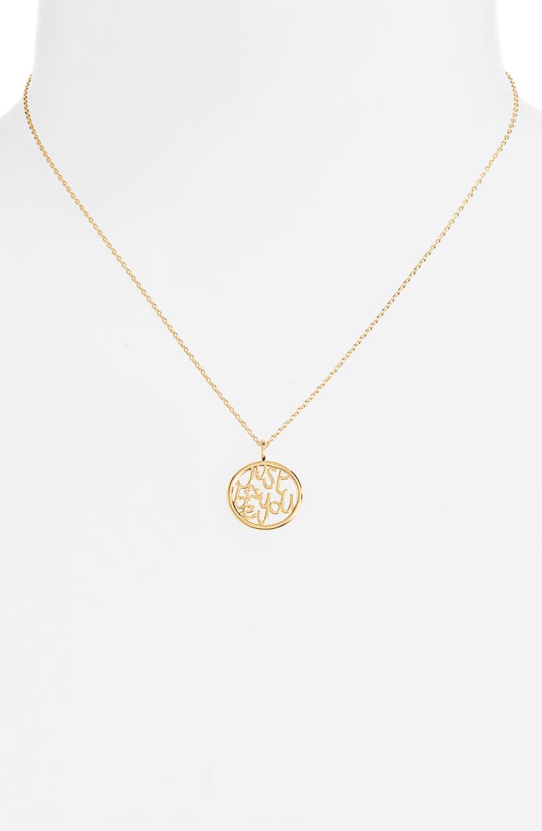 Estella Bartlett Just Be You Pendant Necklace, Alternate, color, 