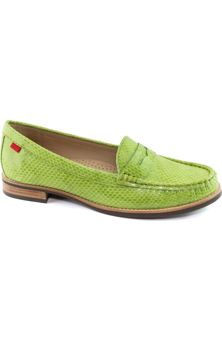 Marc Joseph New York East Village Snakeskin Embossed Loafer, Main, color,