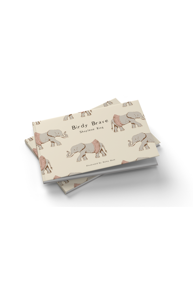 Birdy Brave Book, Main, color, Tutu Elephant