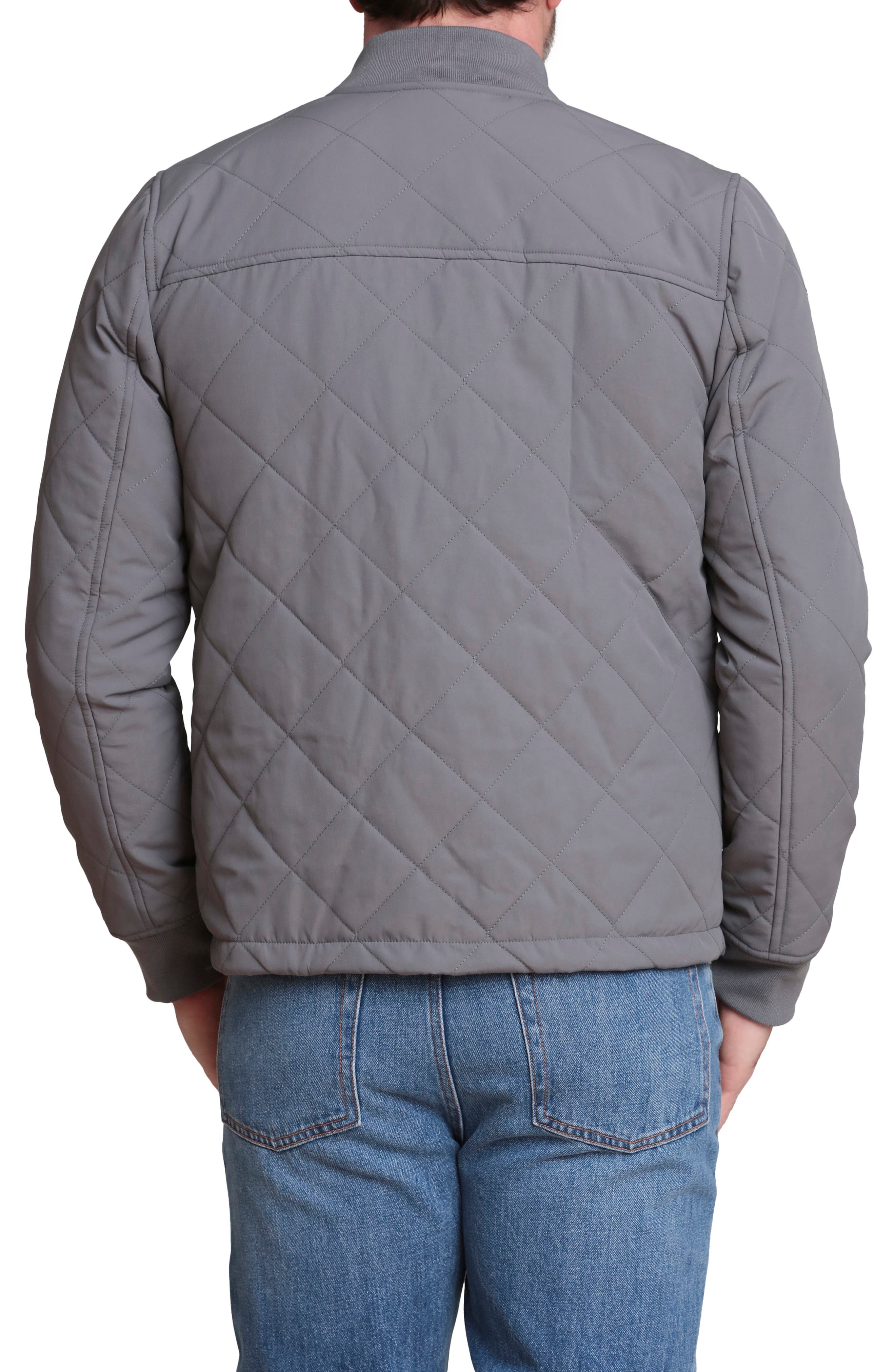 Quilted Bomber Jacket - image 4