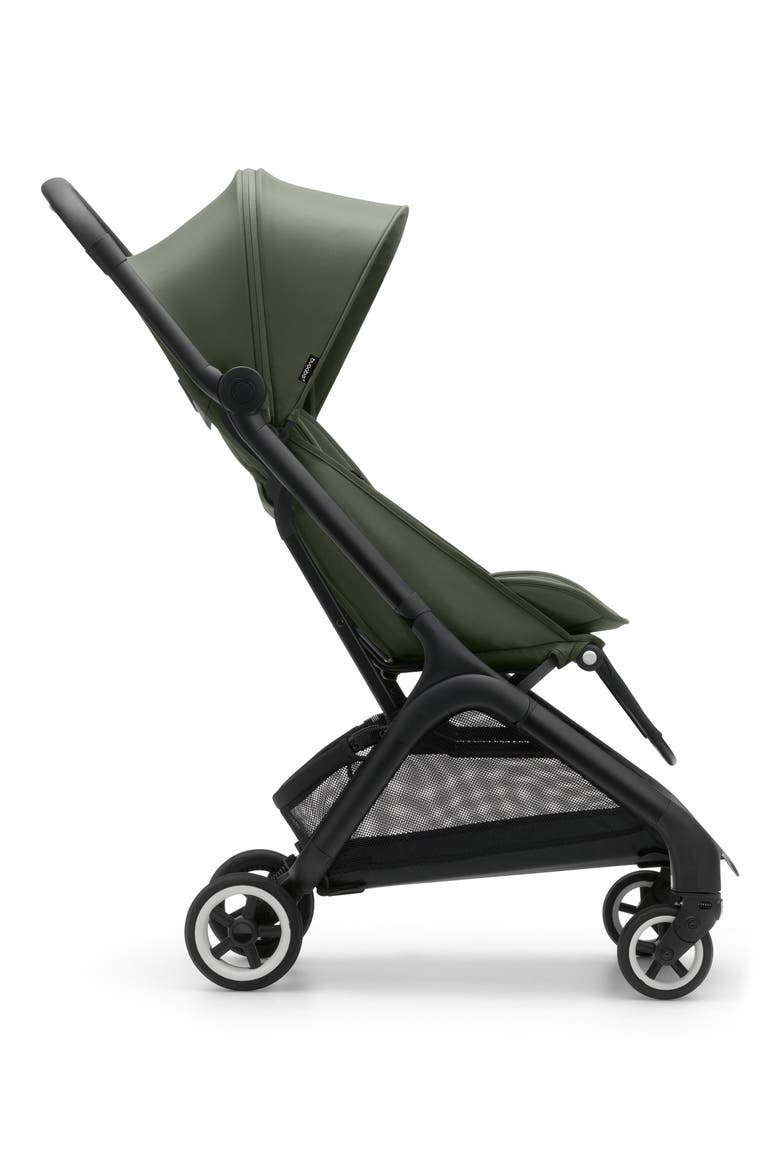 Butterfly Stroller, Alternate, color, BLACK/ FOREST GREEN