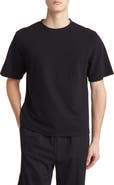 Wax London Dean Boxy Textured Organic Cotton T-Shirt