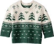 Little Planet Kids' Fair Isle Organic Cotton Sweater