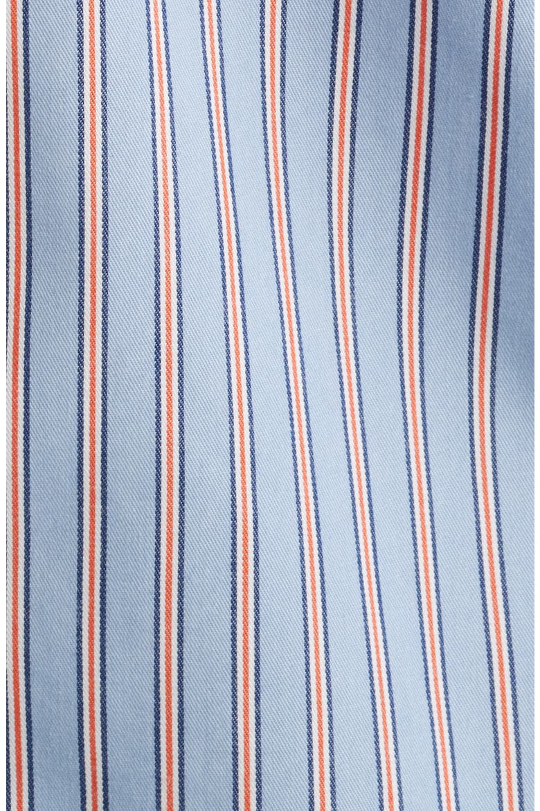 Builders Olson Stripe Button-Up Shirt, Alternate, color, BLUE AURA STRIPE