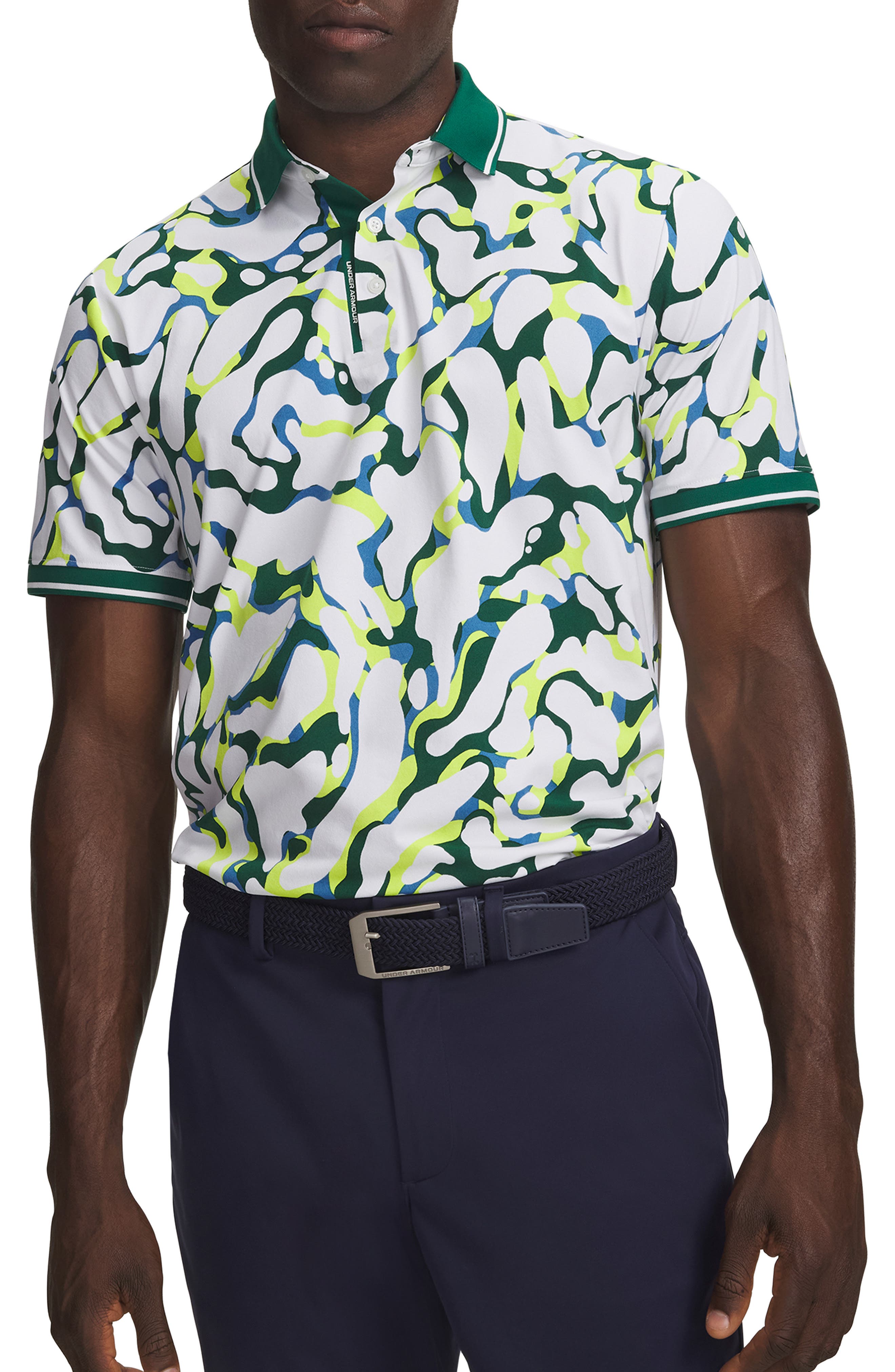 selected WHITE/ CAMPUS IVY GREEN