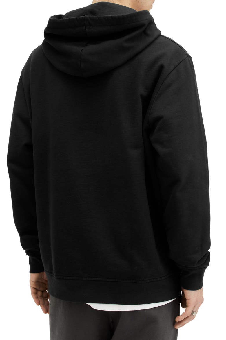 Biggy Logo Graphic Hoodie, Alternate, color, JET BLACK