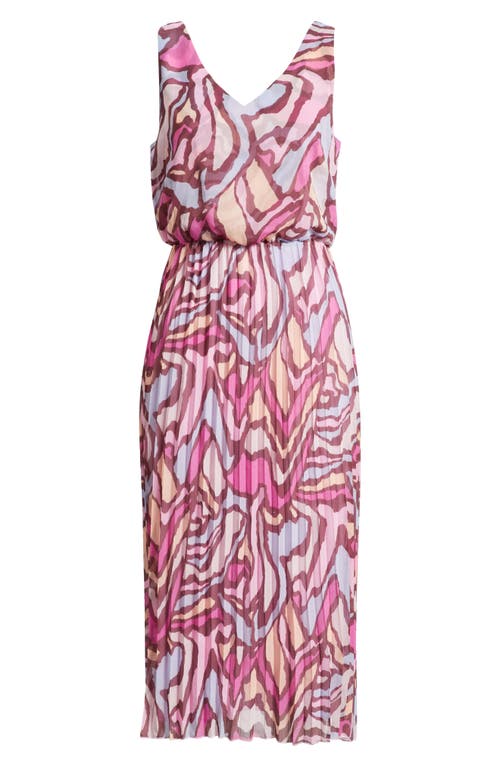 SAM EDELMAN SAM EDELMAN ROSE SLEEVELESS PLISSÉ DRESS 