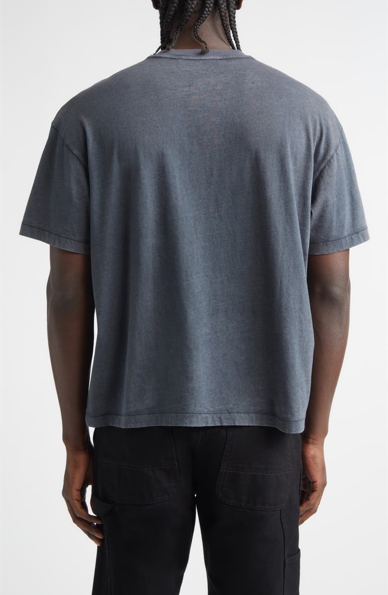 STOCKHOLM SURFBOARD CLUB Life Graphic Organic Cotton Pocket T-Shirt, Alternate, color, Black