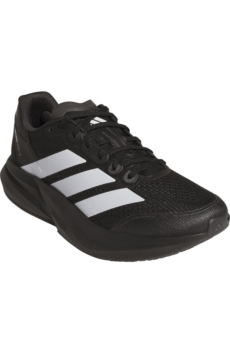 adidas Duramo Speed 2 Sneaker, Main, color, Core Black/ Ftwr White/ Carbon