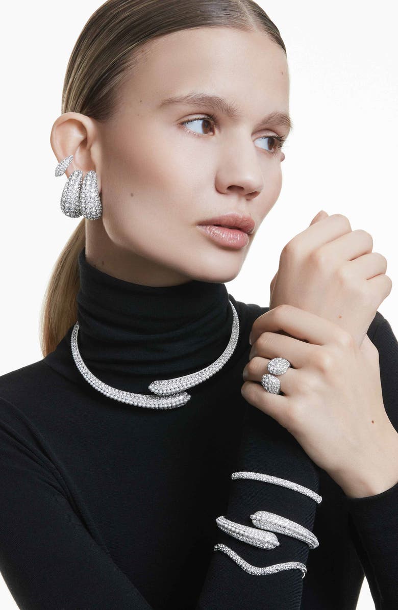 Swarovski Sublima Drop Earrings, Alternate, color, 