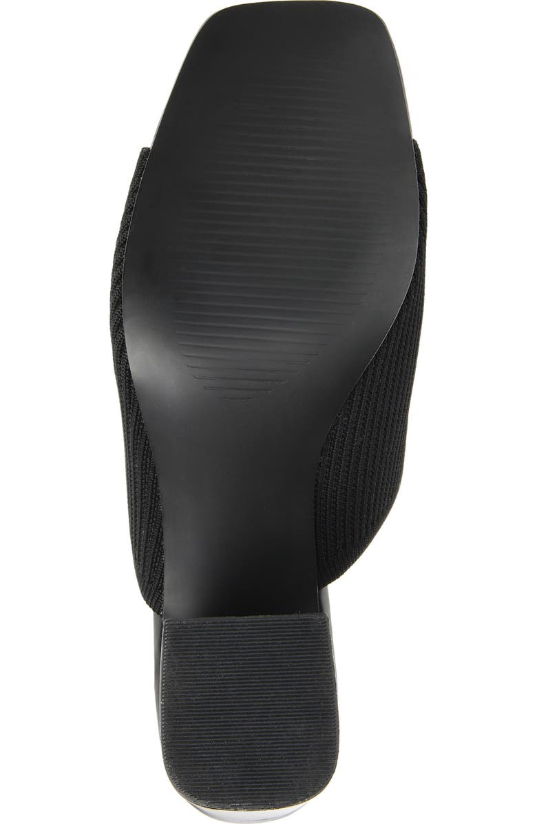 Journee Collection Lorenna Block Heel Mule - Wide Width, Alternate, color, Black