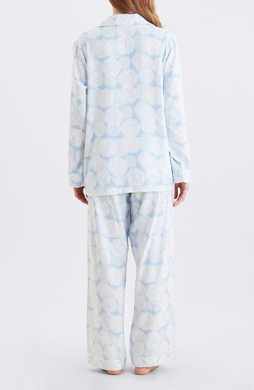 Papinelle Snowball Cosy Cotton Blend Pajamas In Blue
