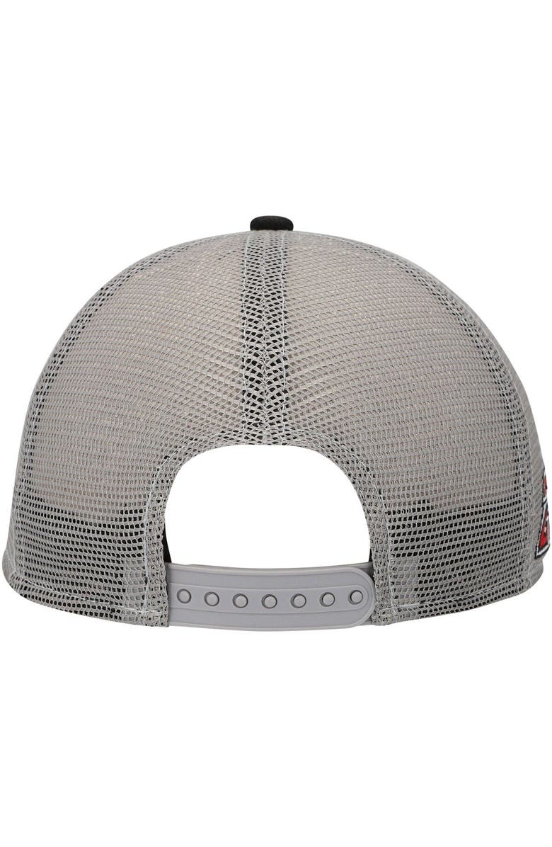 New Era Men's New Era Gray/Black Kurt Busch Golfer Snapback Hat, Alternate, color, Gray