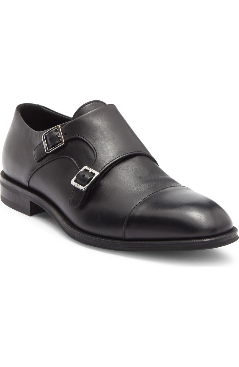 BOSS Derrek Monk Shoe, Main, color, Black