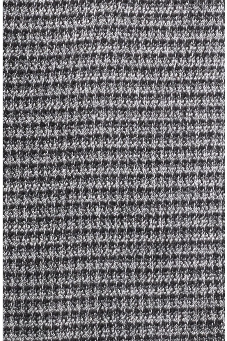 Patterned Peplum Vest, Alternate, color, BLACK- GREY MINI CHECK