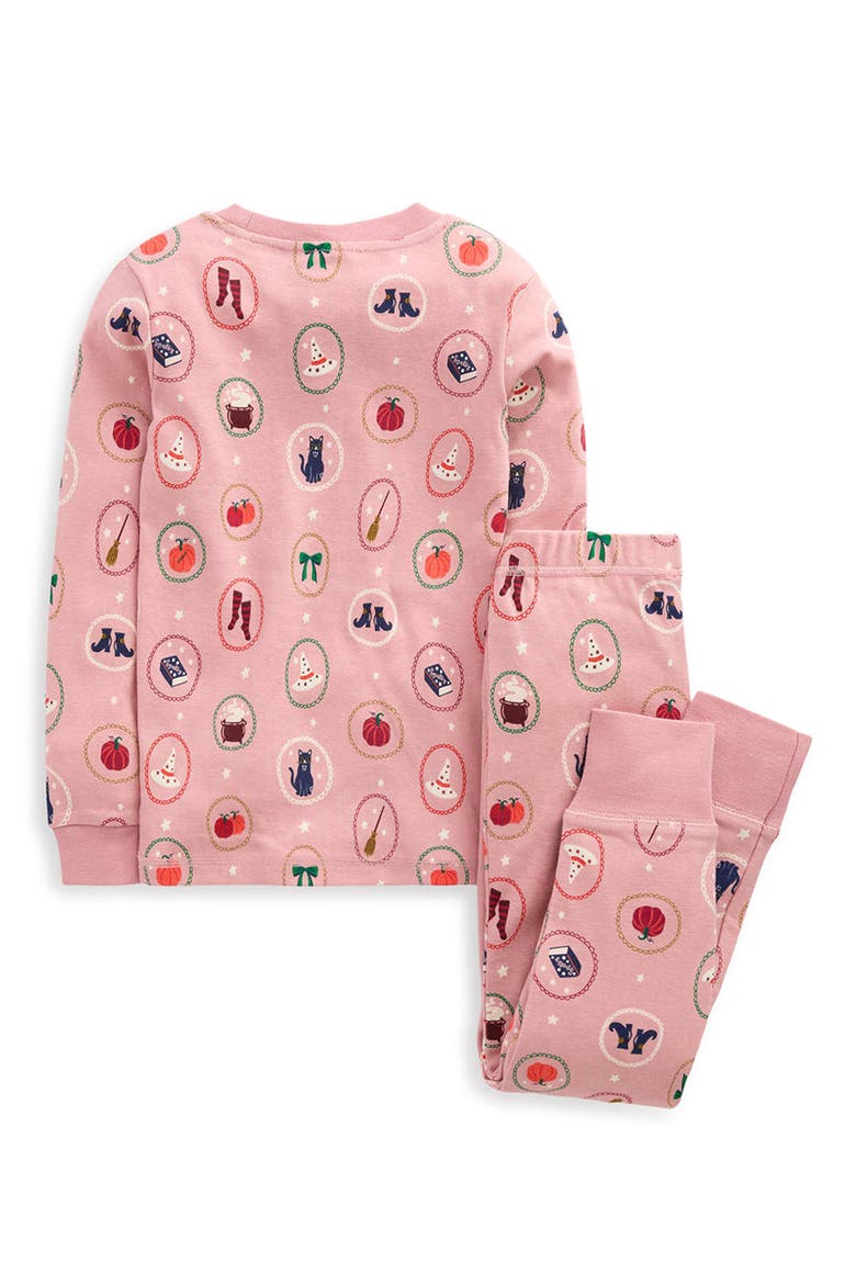 Kids' Snug Glow-in-the-Dark Pajamas, Alternate, color, HALLOWEEN