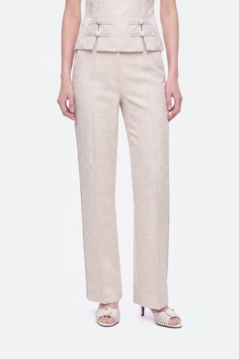 High Waist Fluid Trousers