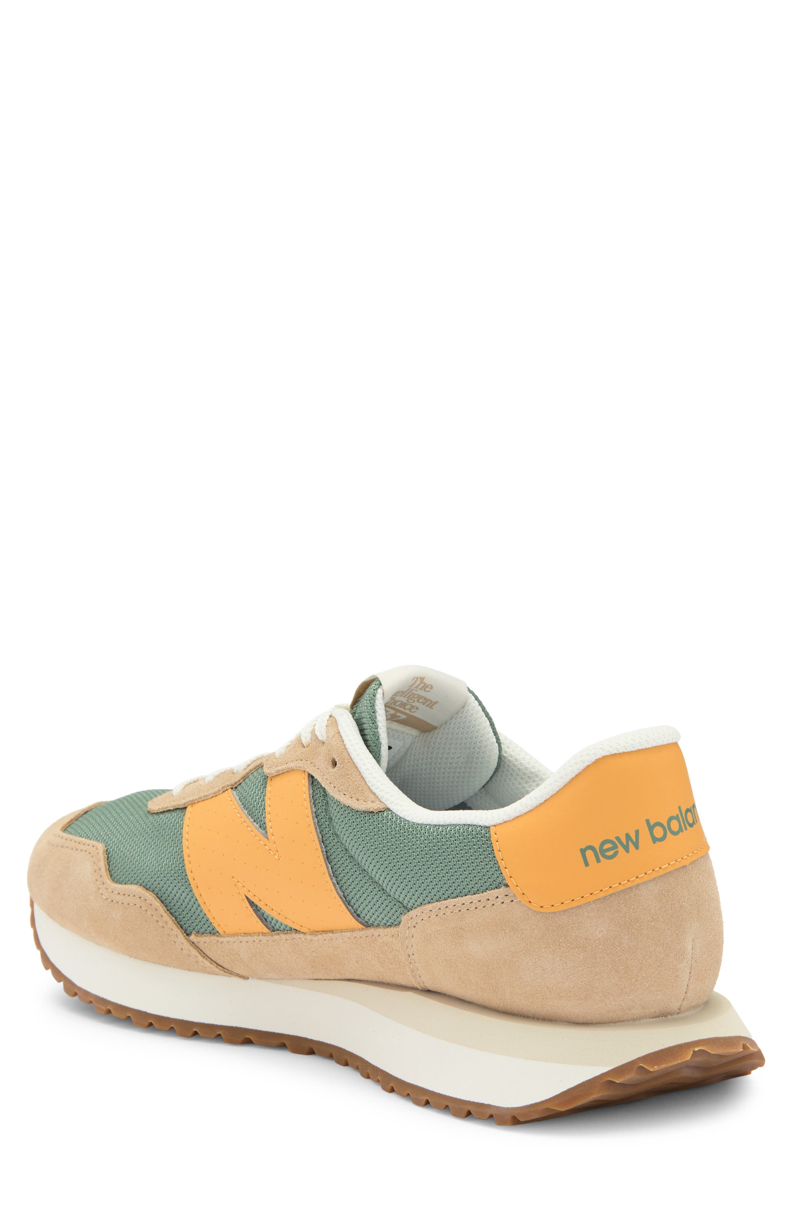 237 Sneaker, Alternate, color, DARK JUNIPER/ DRIED APRICOT