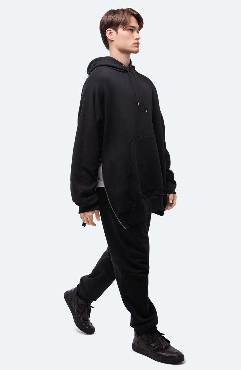 Helmut Lang Oversize Mega Zip Hoodie, Alternate, color,