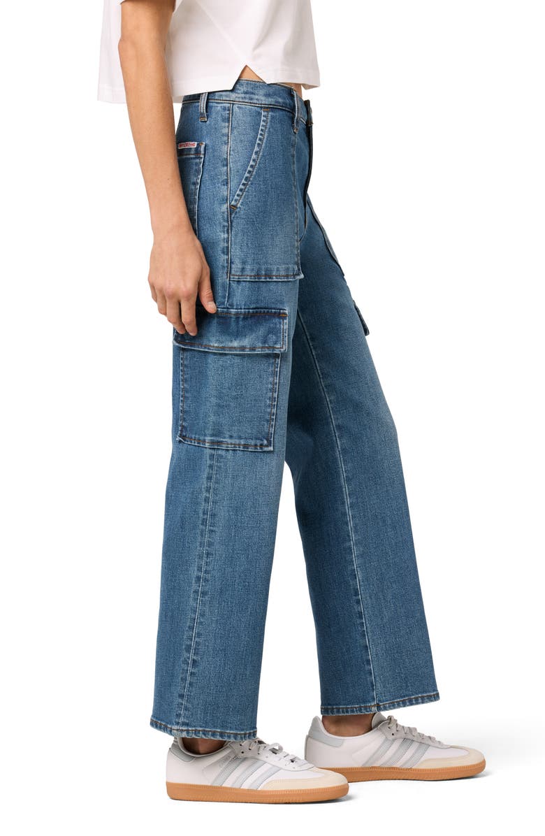 Hudson Jeans Rosalie High Waist Wide Leg Jeans, Alternate, color,