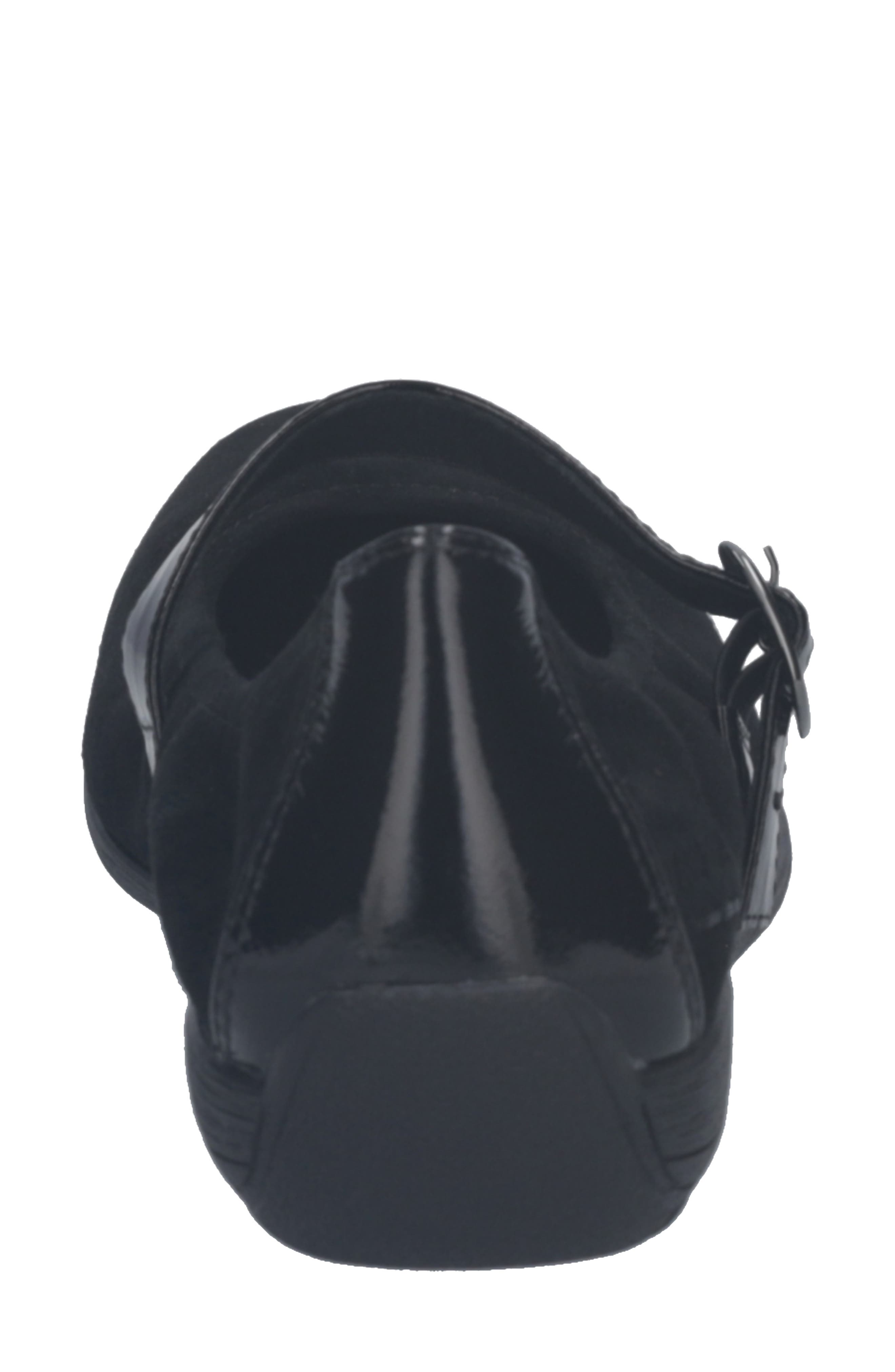 Fenja 37 Leather Mary Jane, Alternate, color, BLACK