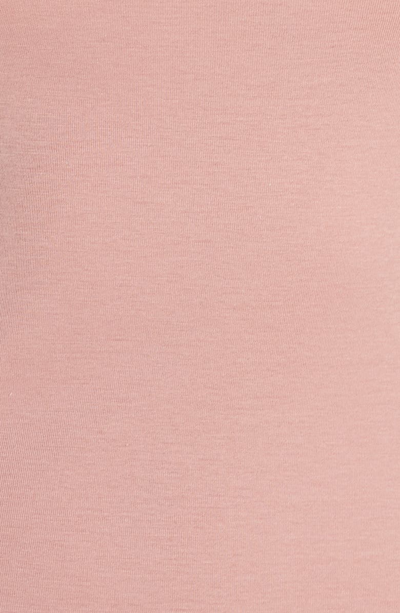 Hanro Seamless Cotton Tank, Alternate, color, Rouge