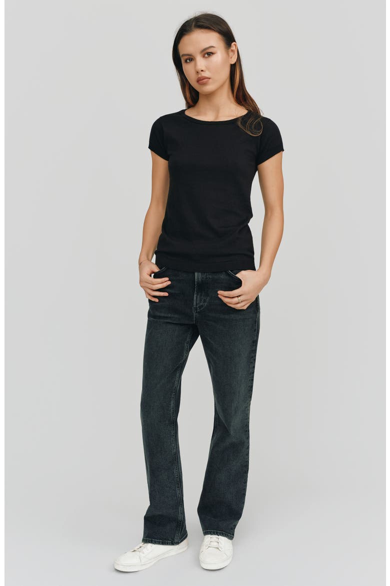 Greta Tee, Alternate, color, Black