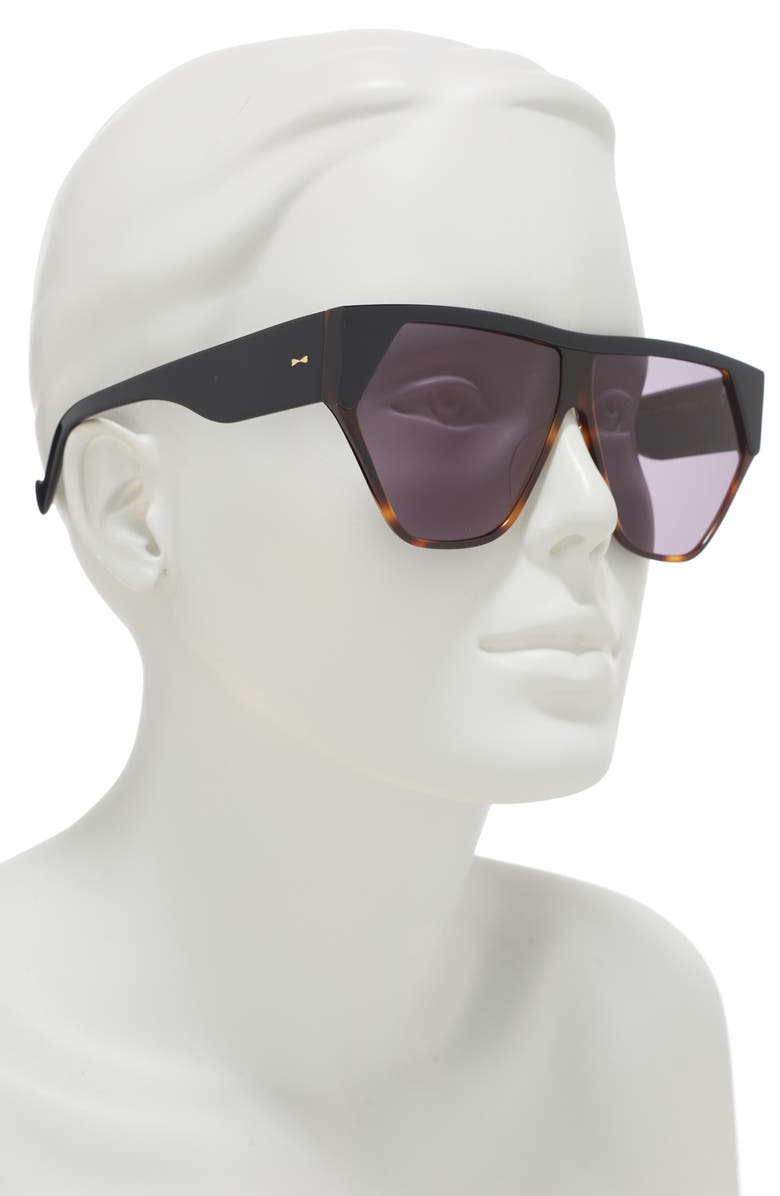 Zimmermann 64mm Resistance Shield Sunglasses, Alternate, color,