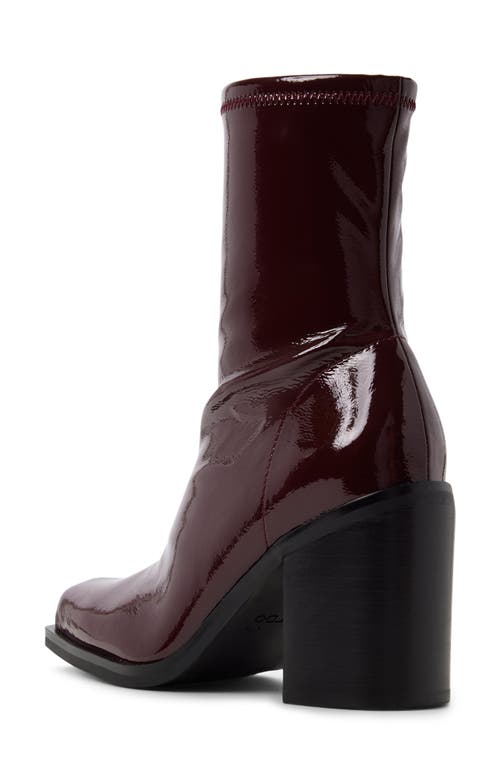 Aldo Jomat Bootie In Burgundy