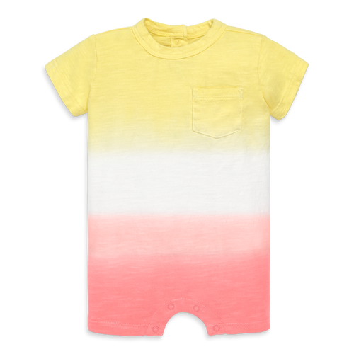 PRIMARY PRIMARY BABY POCKET SHORTIE IN DIP-DYE 