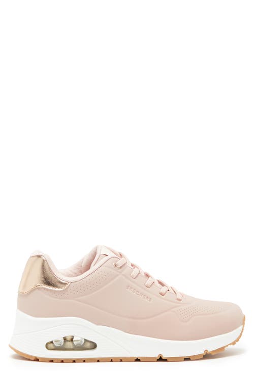 Skechers Uno-shimmer Away Sneaker In Pink