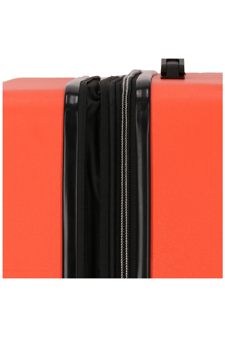 Tracker 21-Inch Expandable Spinner Carry-On, Alternate, color, MANDARIN RED
