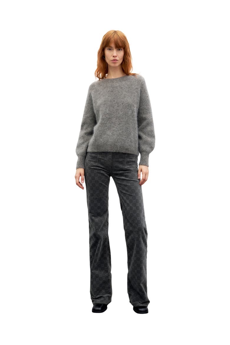 Riya Mohair Blend Sweater, Alternate, color, Bronze