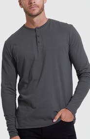 True Classic Classic Long Sleeve Henley