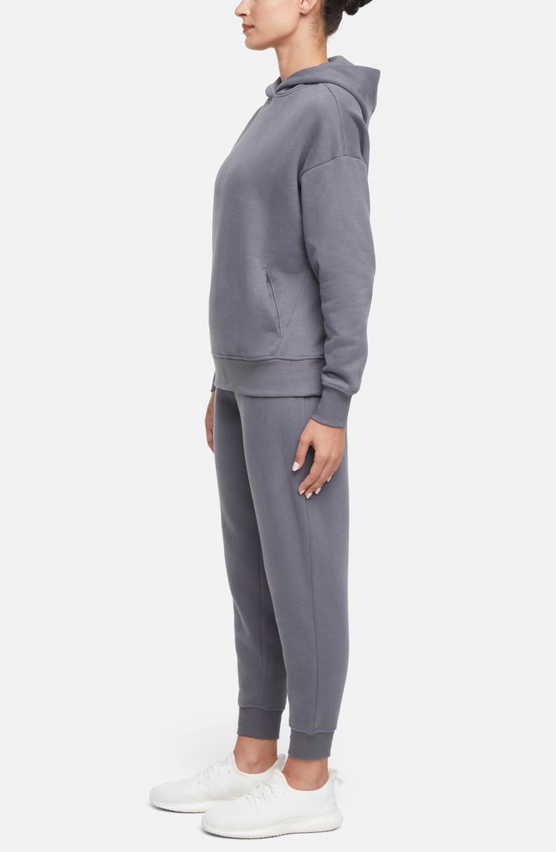 BALANCE COLLECTION Wren Fleece Hoodie & Joggers Set, Alternate, color, Poppy Seed