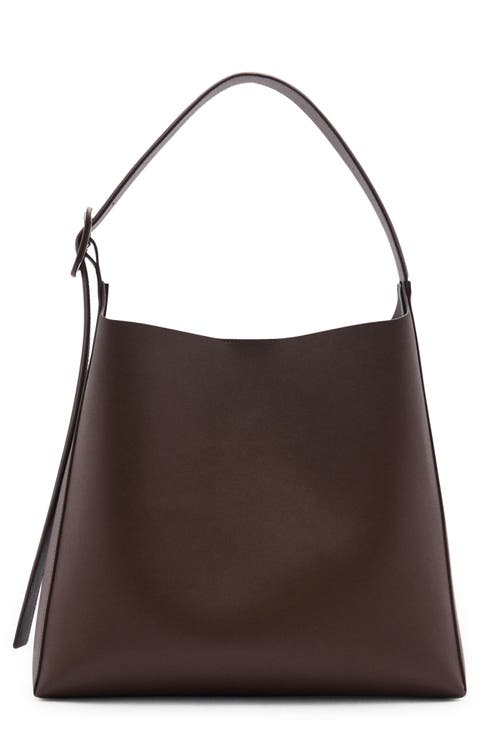 Faux Leather Shopper