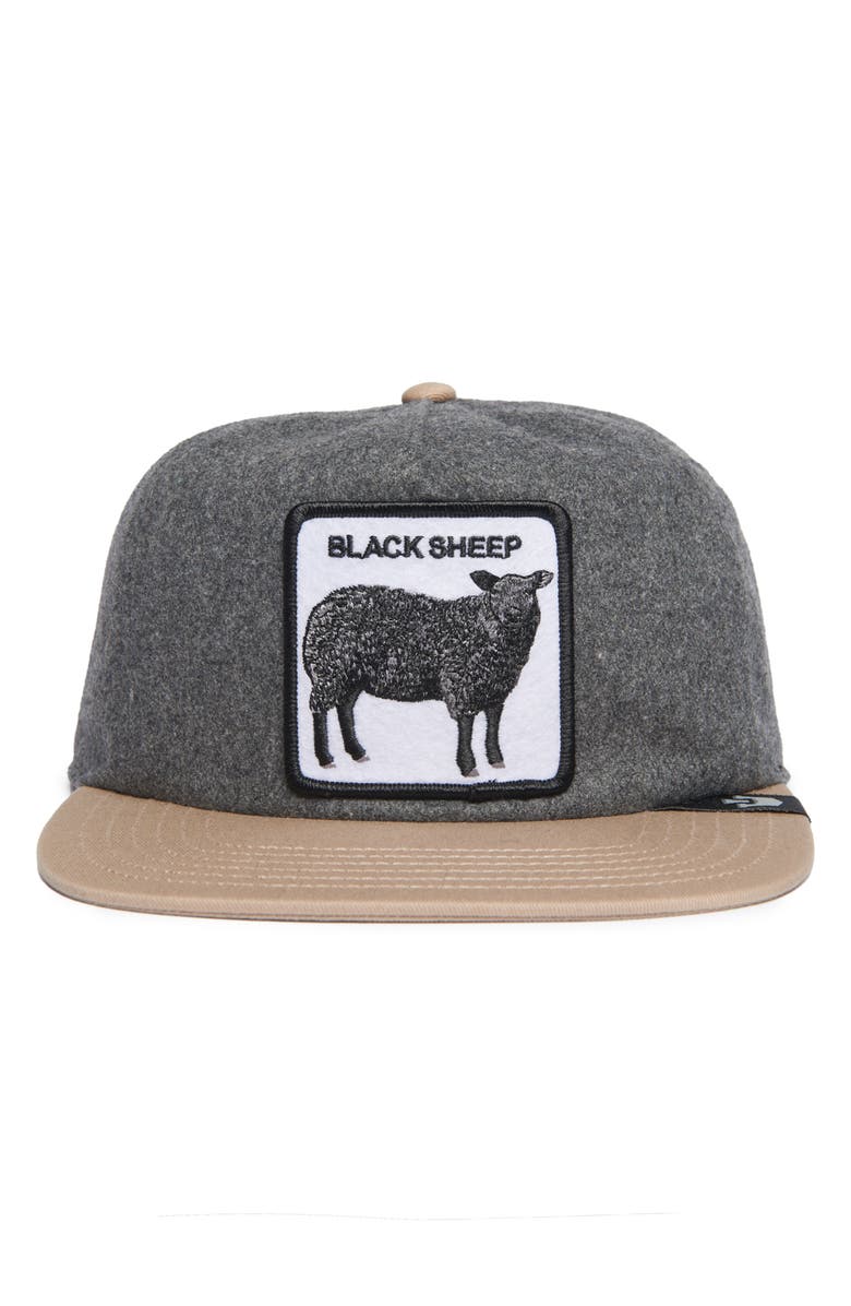 Goorin Bros. Flock Mountain Patch Trucker Hat, Alternate, color, Grey Heather