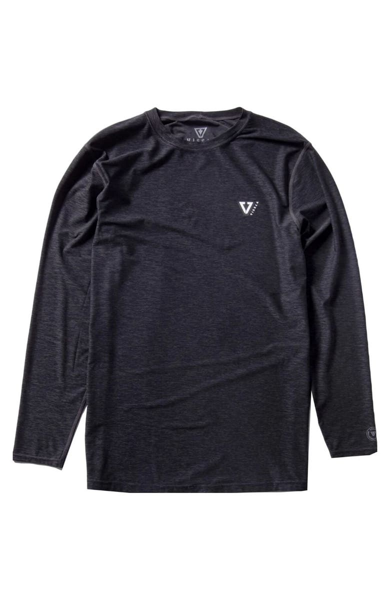 Vissla Twisted Eco Long-Sleeve Shirt - Men's, Main, color, Black Heather