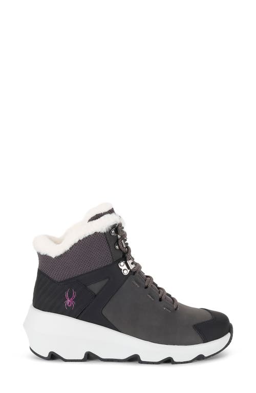 Spyder Cadence 2 Faux Fur Waterproof Boot In Gray
