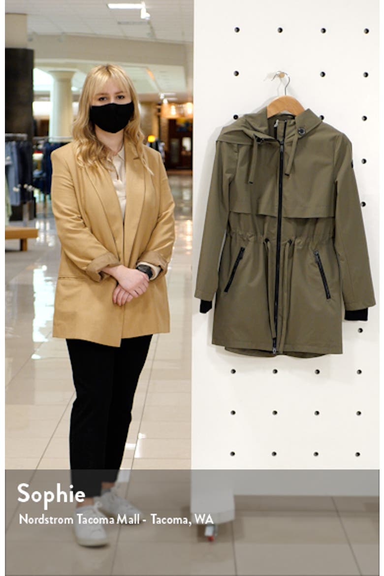 Water Repellent Hooded Parka video