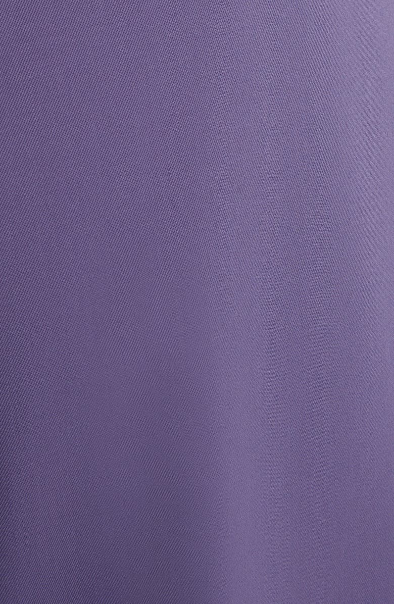 Stella McCartney Pleated Wide Leg Stretch Wool Crop Trousers, Alternate, color, 