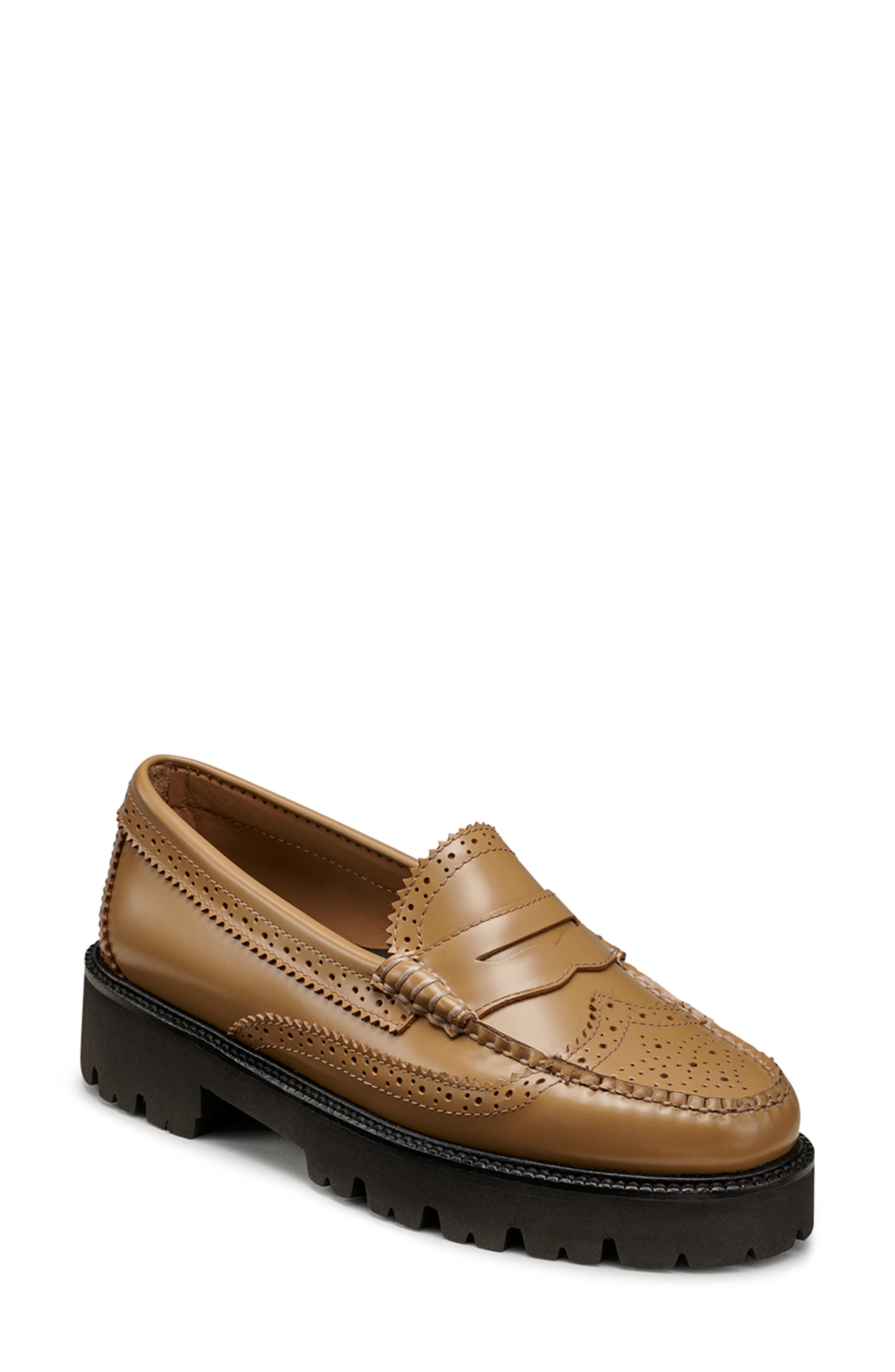 G.H.BASS Whitney Weejuns® Brogue Penny Loafer