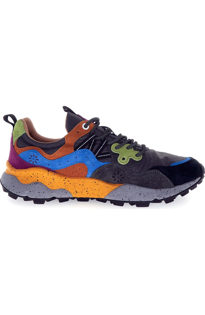 Flower MOUNTAIN Yamano 3 Sneaker, Alternate, color, Black Anthracite