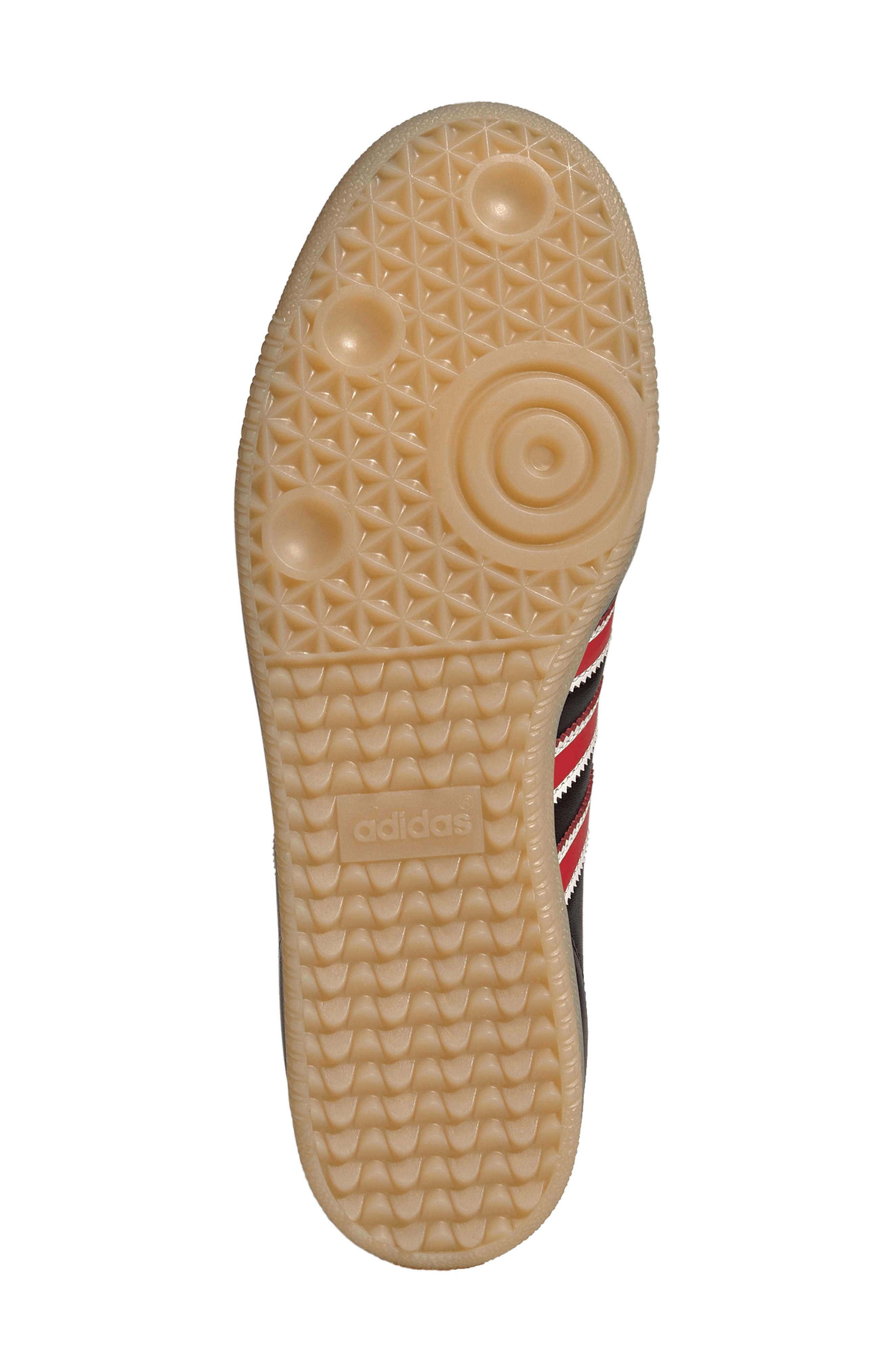 adidas Gender Inclusive Samba 62 Sneaker, Alternate, color, Core Black/ Red/ Gum 3