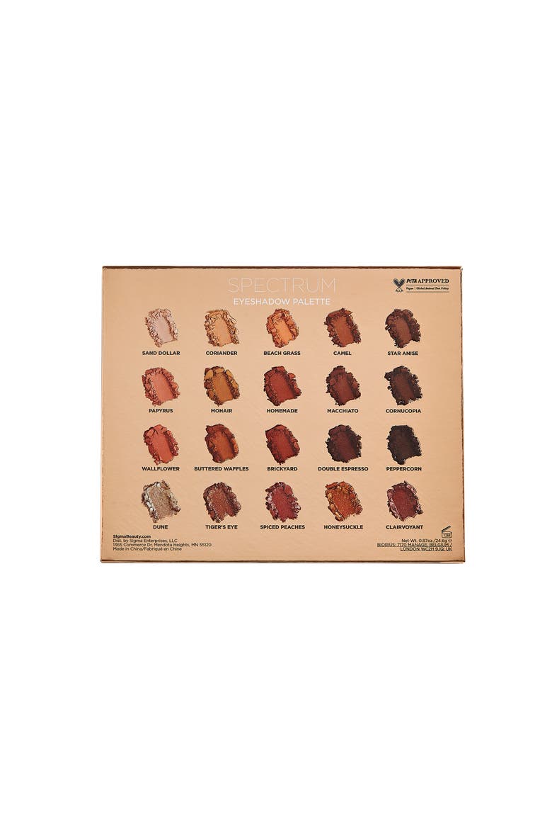 Spectrum Eyeshadow Palette, Alternate, color, Spectrum