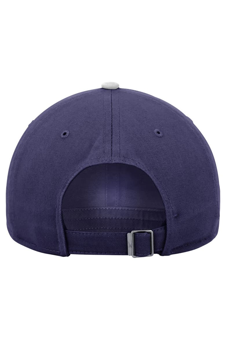 Men's Nike Purple Kansas State Wildcats Colorblock Club Adjustable Hat, Alternate, color, Purple